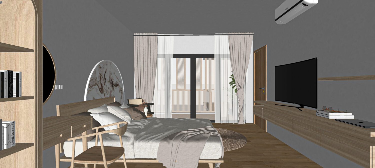 SketchUp房屋外部模型丨Thanh Hoang-10