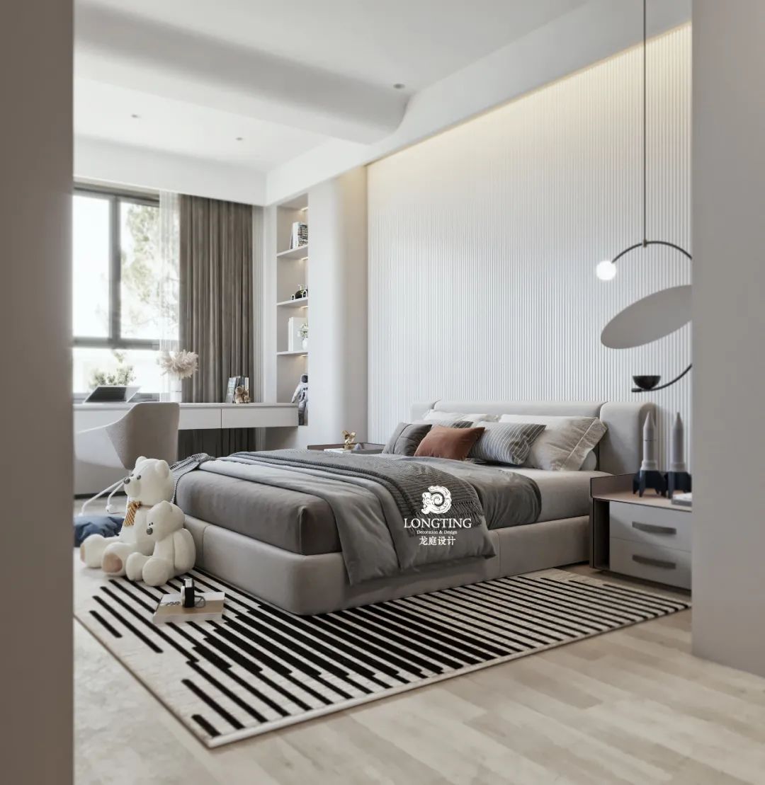 碧桂园·滨湖城现代简约风家居空间丨李海涛,詹金英-67