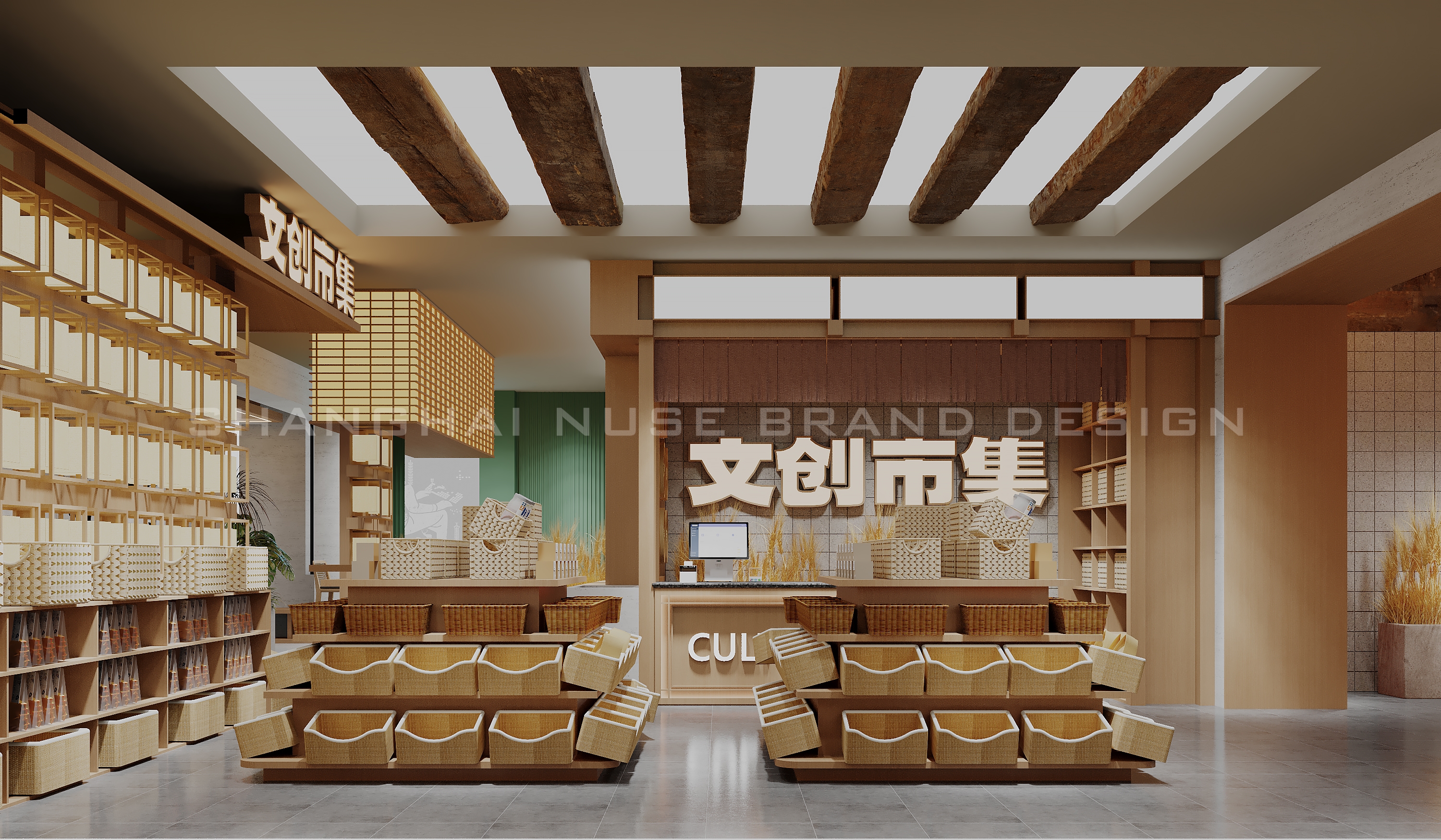 景区文创“文化沉浸”集合店设计丨木村空间设计有限公司-6