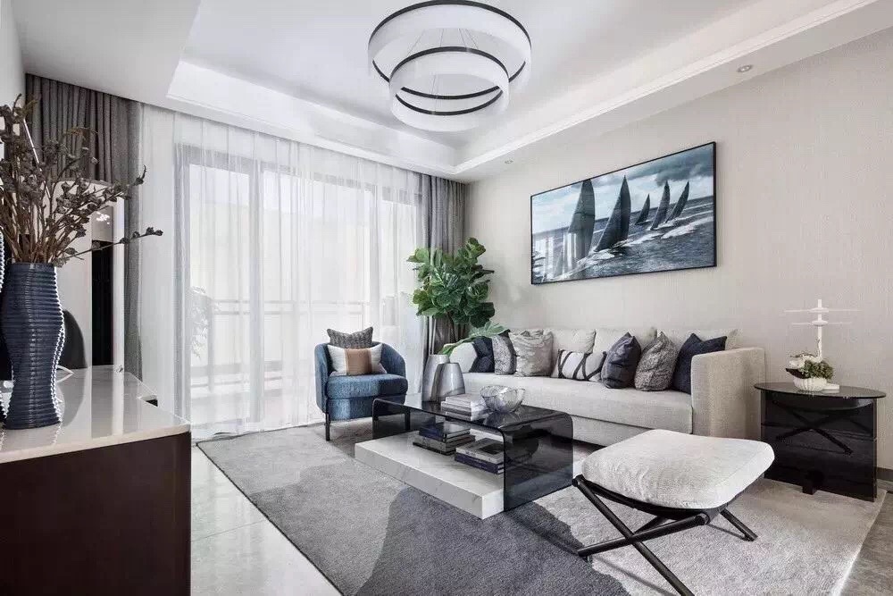 海洋风情的现代优雅家居设计-5