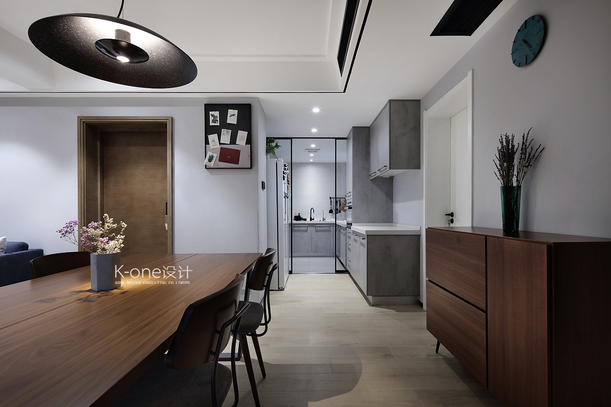 光影之间,现代简约的 141 平米三居室设计-11