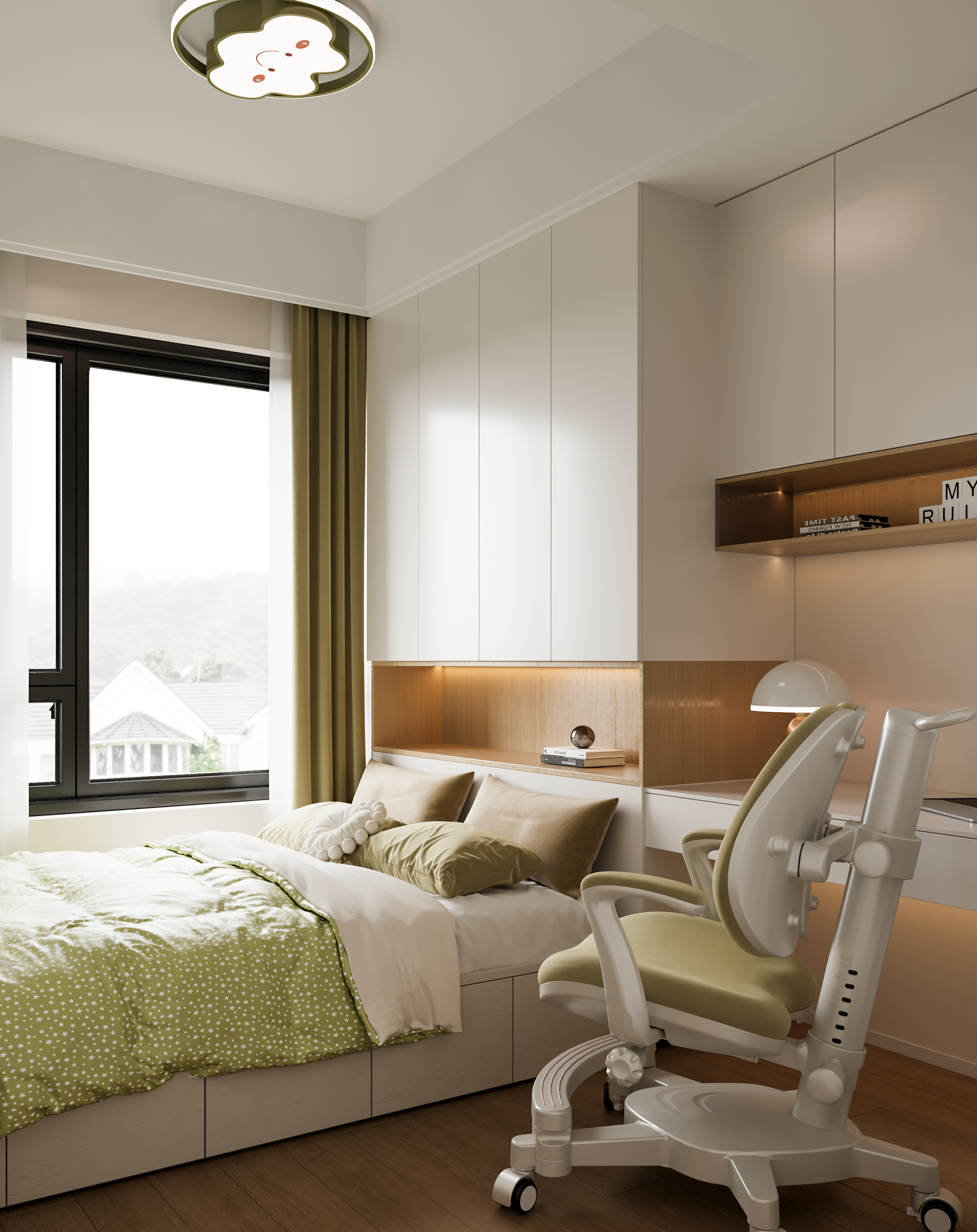 现代奶油风案例-10