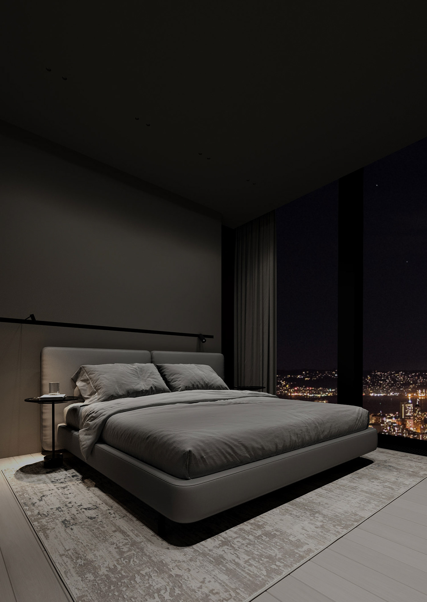 110平 现代简约 空间设计！-11