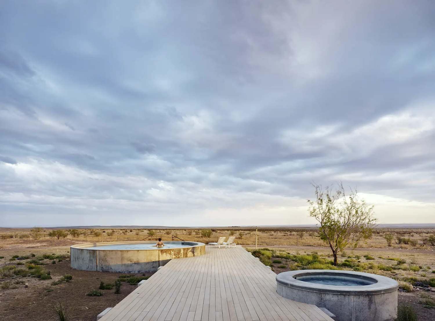 See this remarkable rammed earth house nestled on a Texas ranch-29