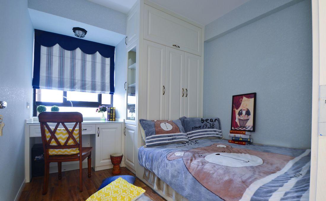 简美风三居室-16