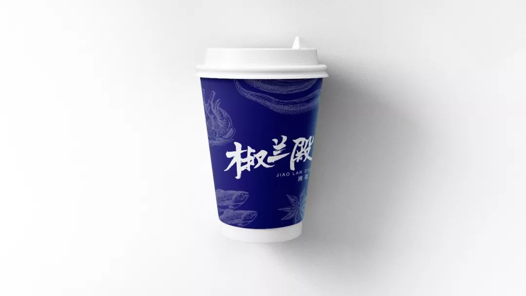 故宫红遇见现代橙,“椒兰殿”湘菜餐厅的视觉盛宴-54