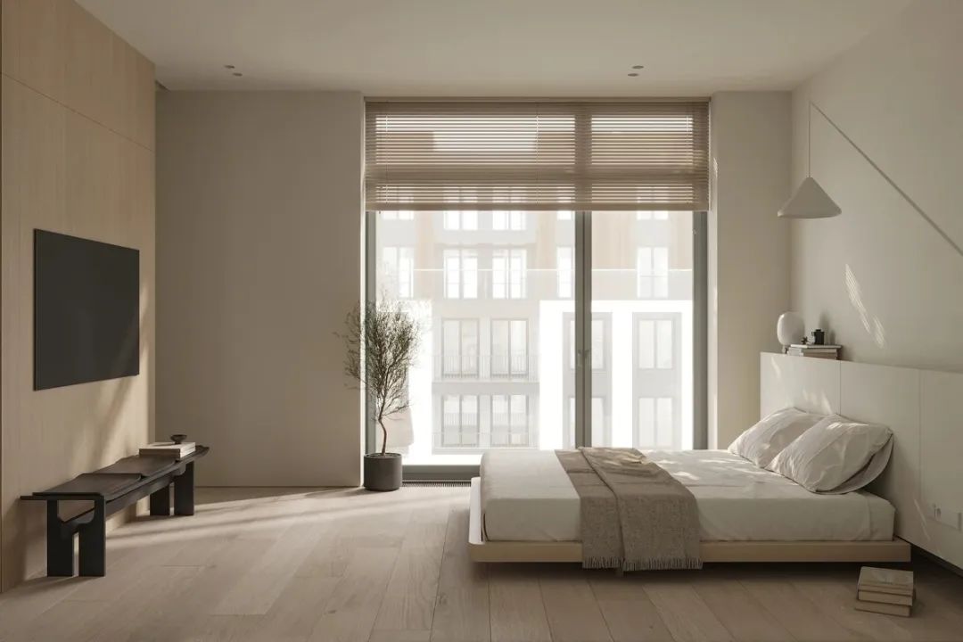 奶油色调的宁静家园丨Zeworkroom Studio-22