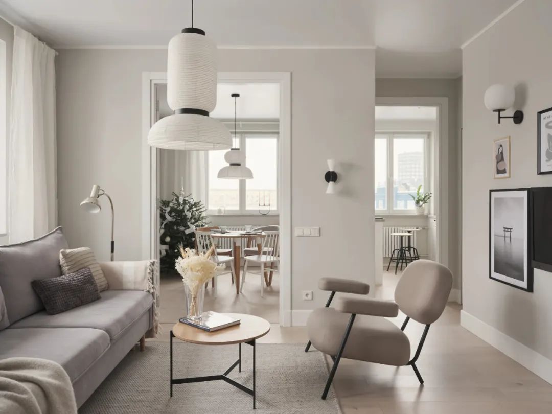 北欧风小空间设计丨Valentina Labodina-0