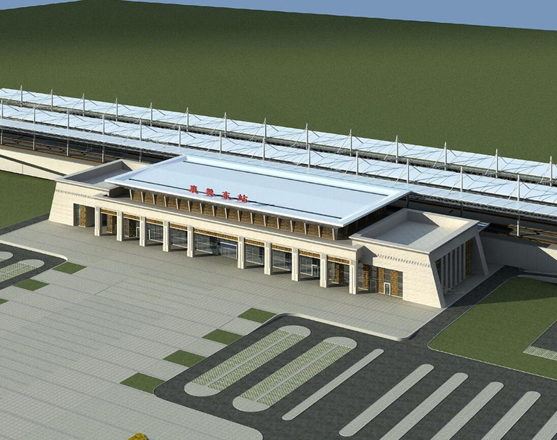 车站设计案例效果图2-15