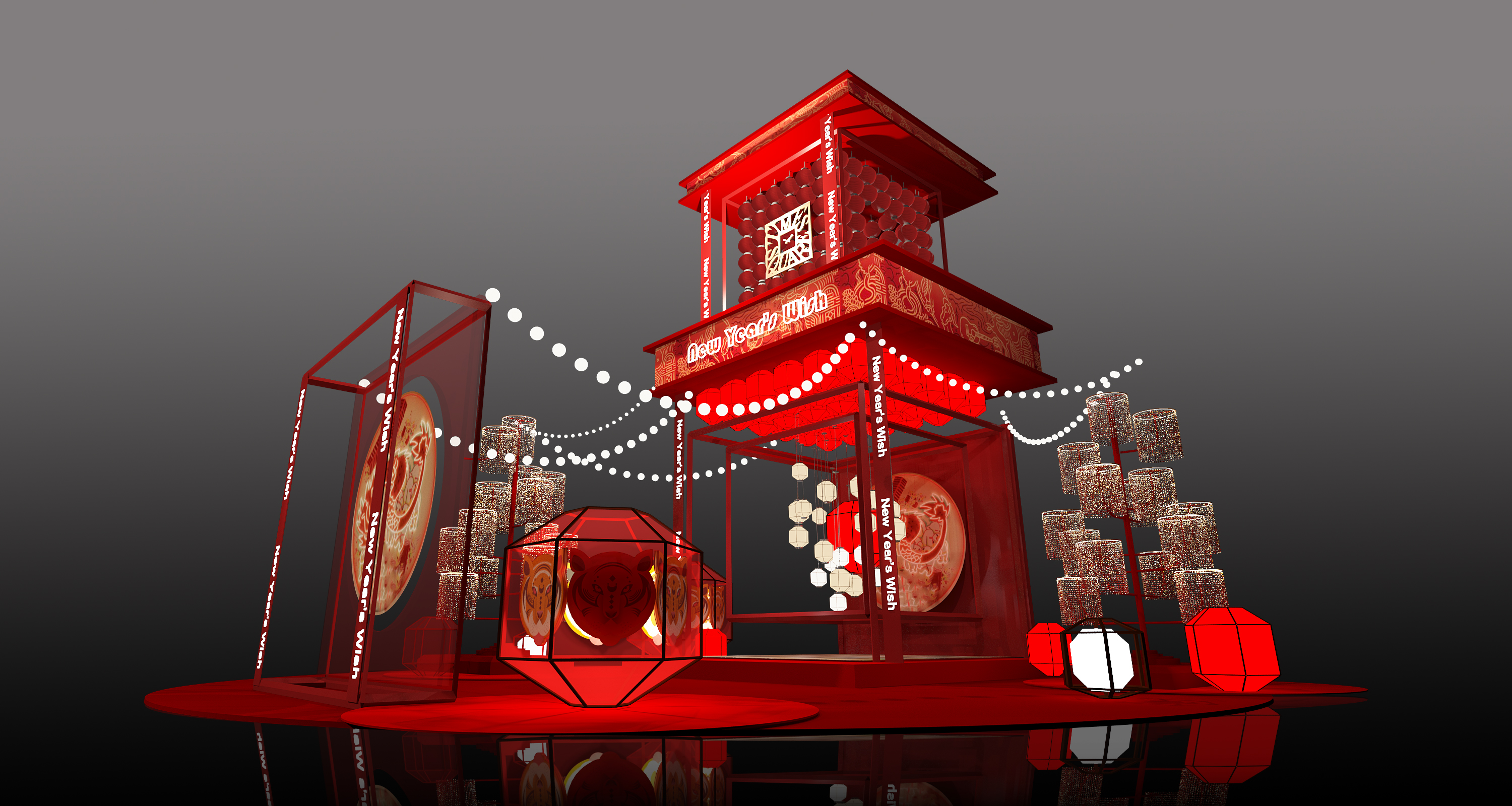 2021时代广场美陈方案-2