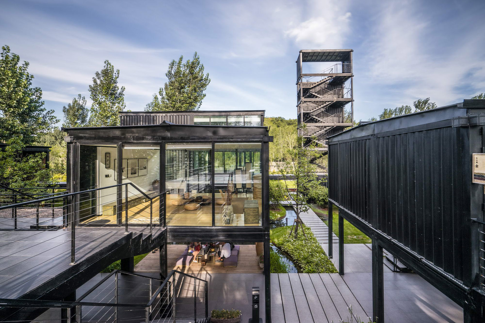 长城脚下饮马川-拾得大地幸福实践区的两栋别致建筑 / IAPA-12