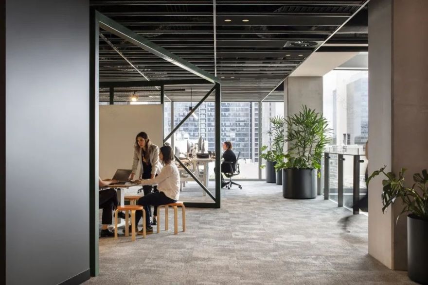 悉尼红梯 · 澳大利亚国民银行双生办公空间丨澳大利亚悉尼丨伍兹贝格-31