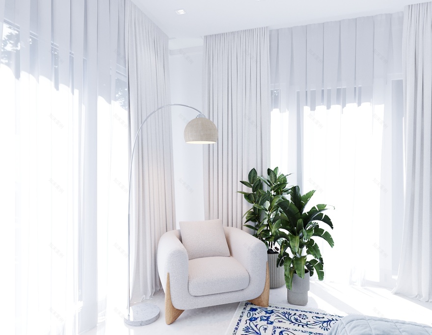 Boho-Scandinavian Two-Story Family House-16