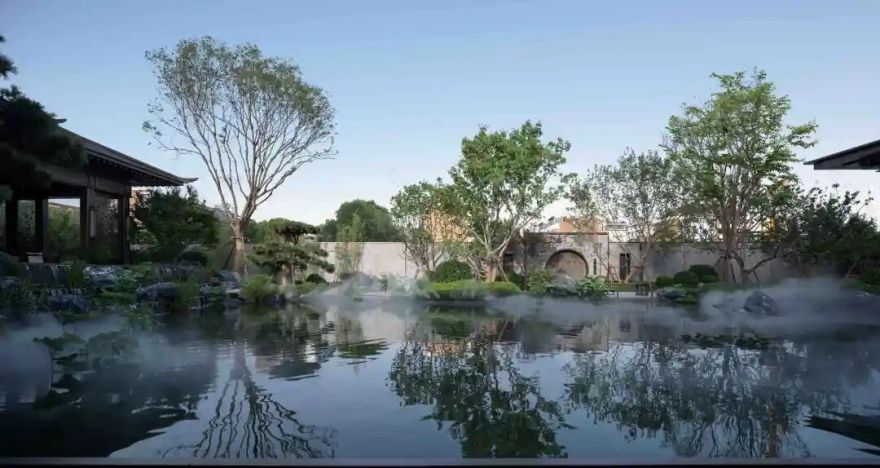 山水诗意:自然与文化有序共生|天津金融街·融府-52