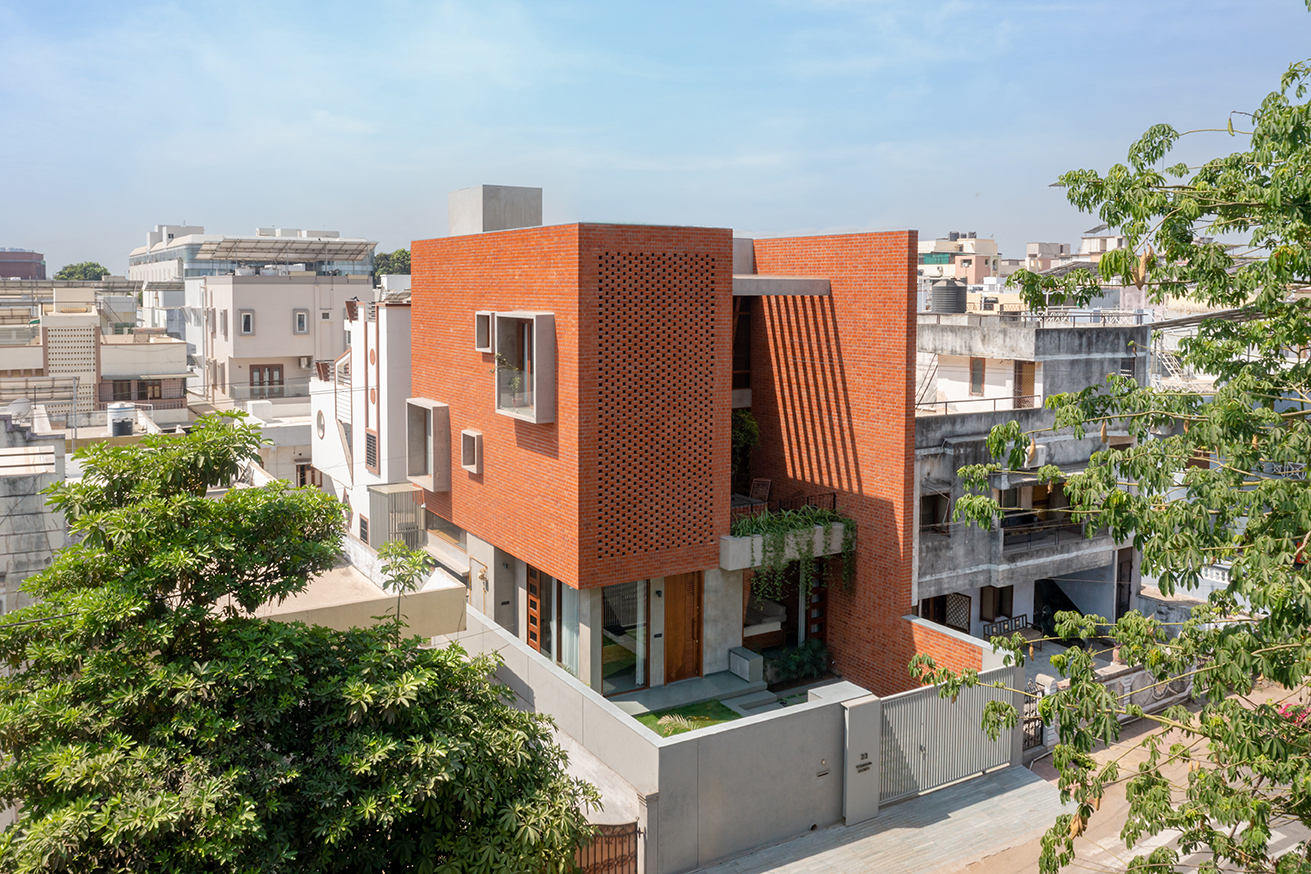 悬浮庭院住宅丨印度丨TRAANSPACE-11