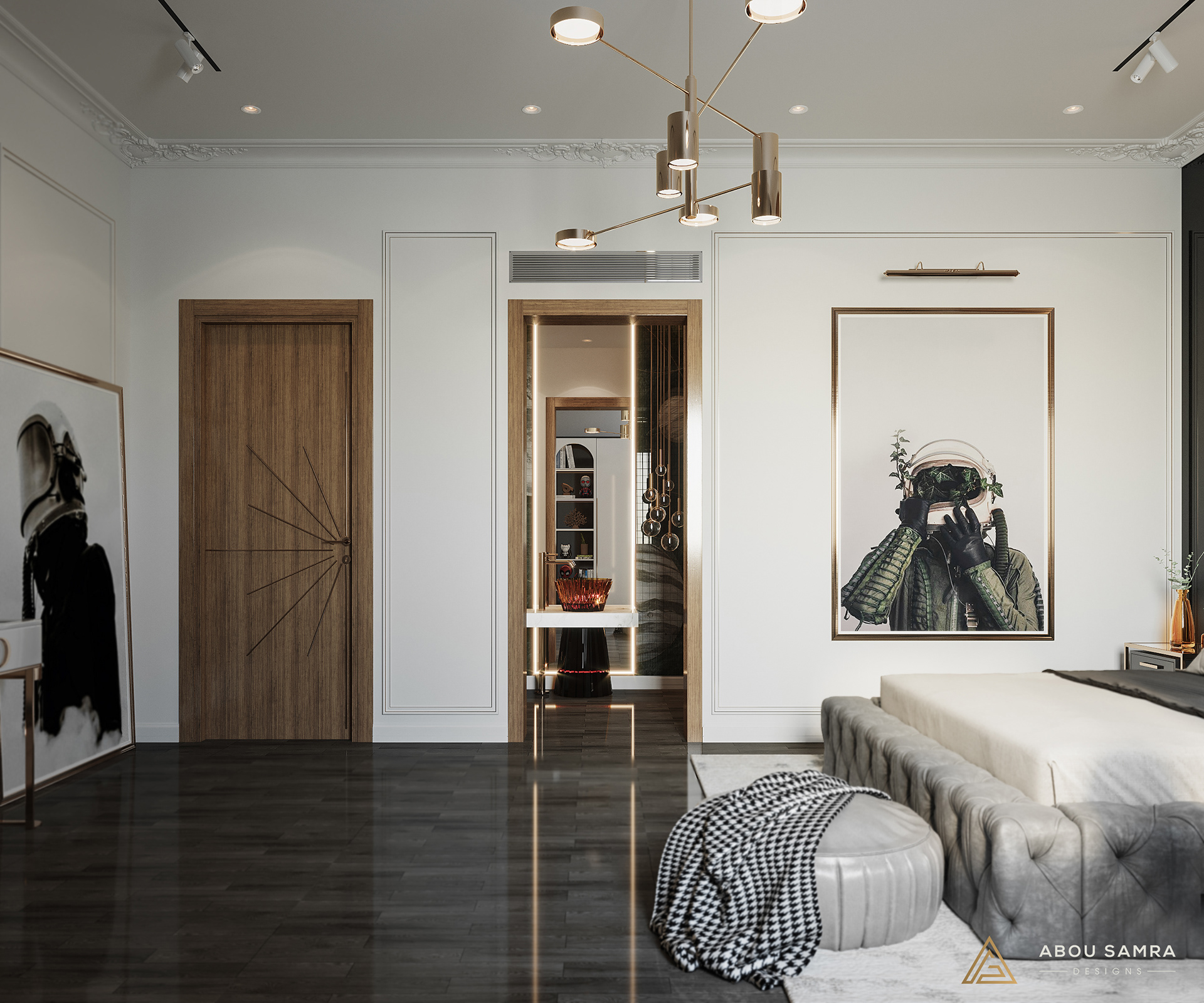 Boy Bedroom 室内设计丨沙特阿拉伯丨Abou Samra Group-12