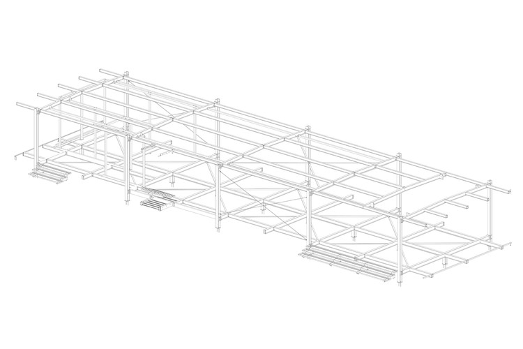 公园旁的黑色金属盒子——法国 Montpellier CTN House-19