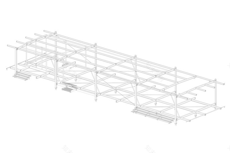 公园旁的黑色金属盒子——法国 Montpellier CTN House-19