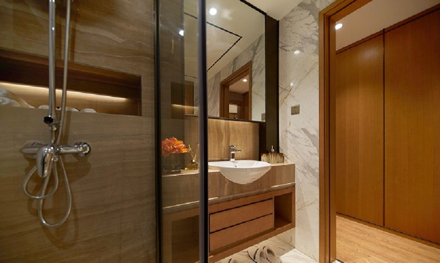 晋江格林春天三期（中式）样板房  香港简宁安设计-18