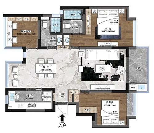 150㎡现代简约风，一个会呼吸的家-24