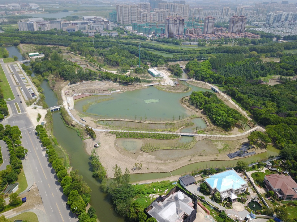 昆山市城市生态森林西入口丨中国鞍山丨PLAT Studio-29