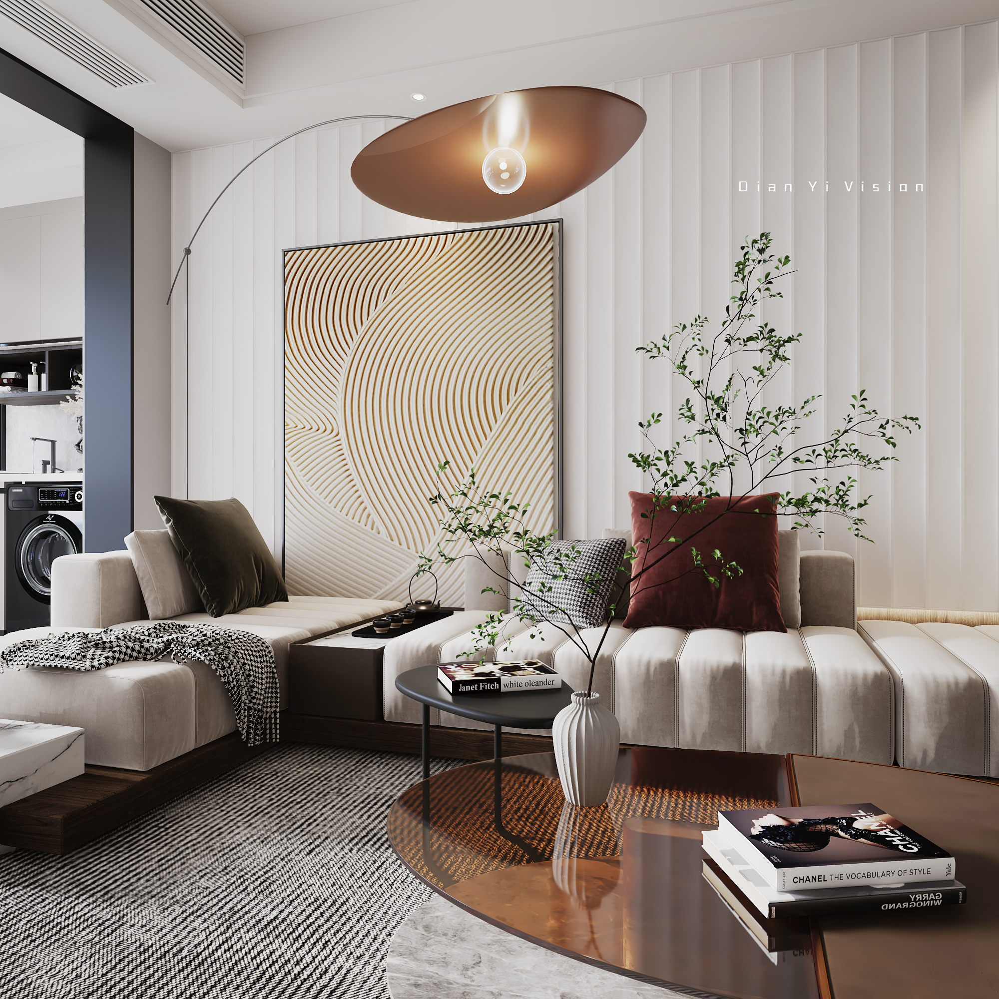 现代简约风平层设计-34