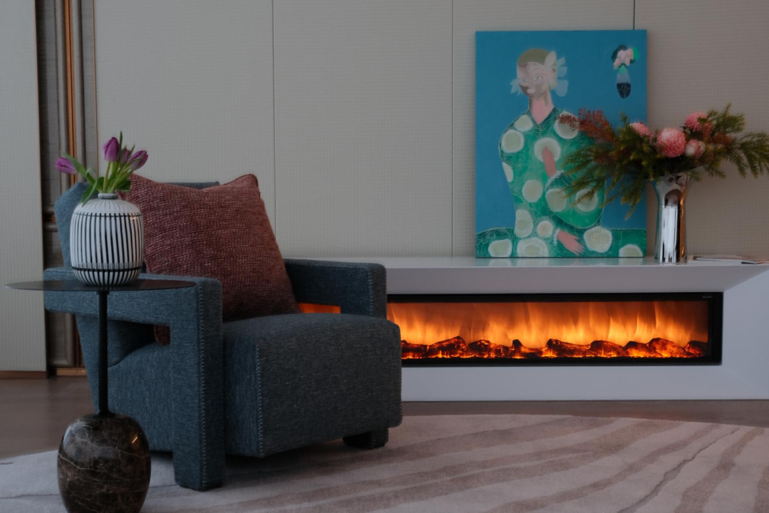 精装房改造新作｜落地艺术爆棚的豪宅嘉佰道-67