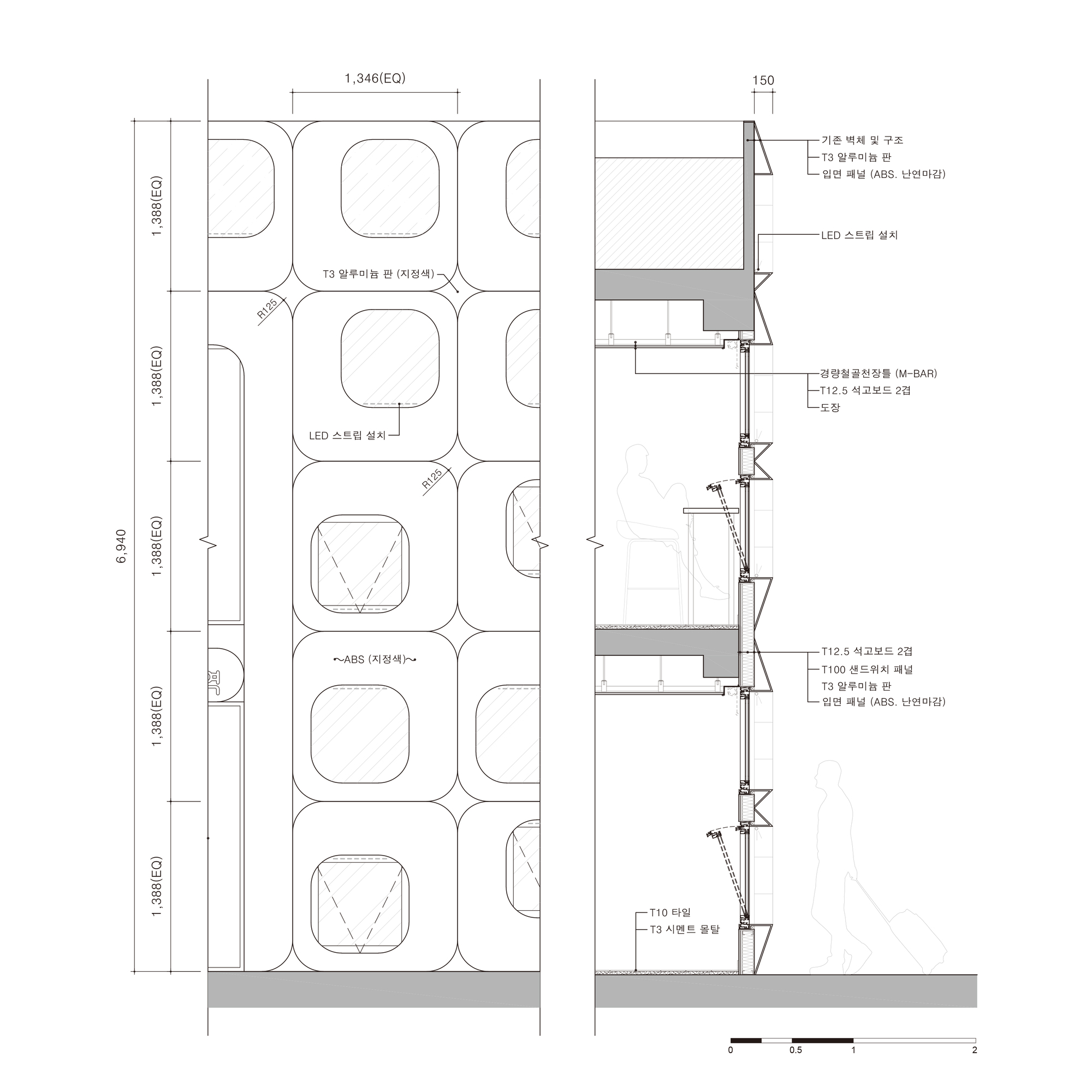 明洞站酒店丨韩国首尔丨Yong Ju Lee Architecture-41