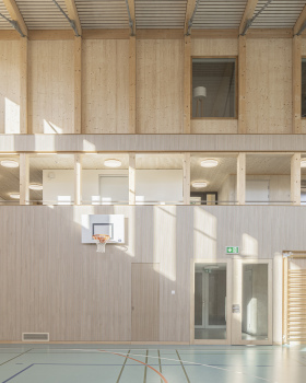 SainteCroi· 体育馆丨瑞士丨MUE Atelier,BSAAR,Erbat SA