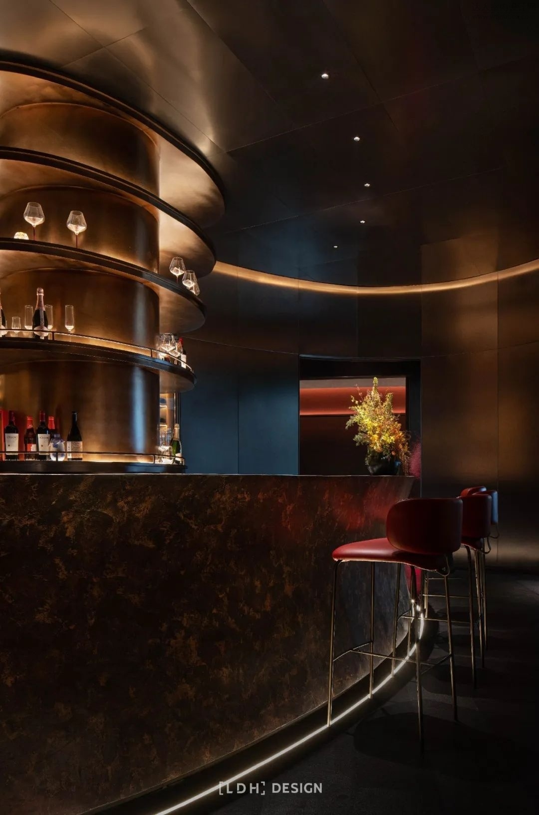 上海虹潮荟 私人会所丨中国上海丨LDH 刘道华设计-7