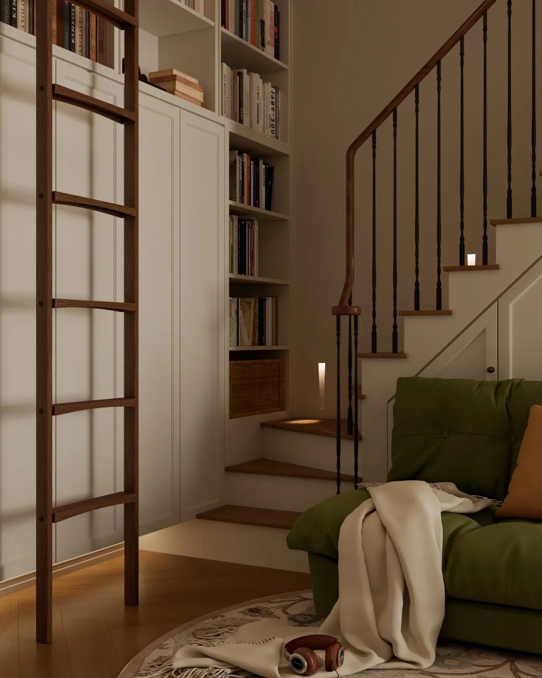 30平 Loft公寓,混搭南洋风设计丨德国柏林丨1218 设计事务所-10