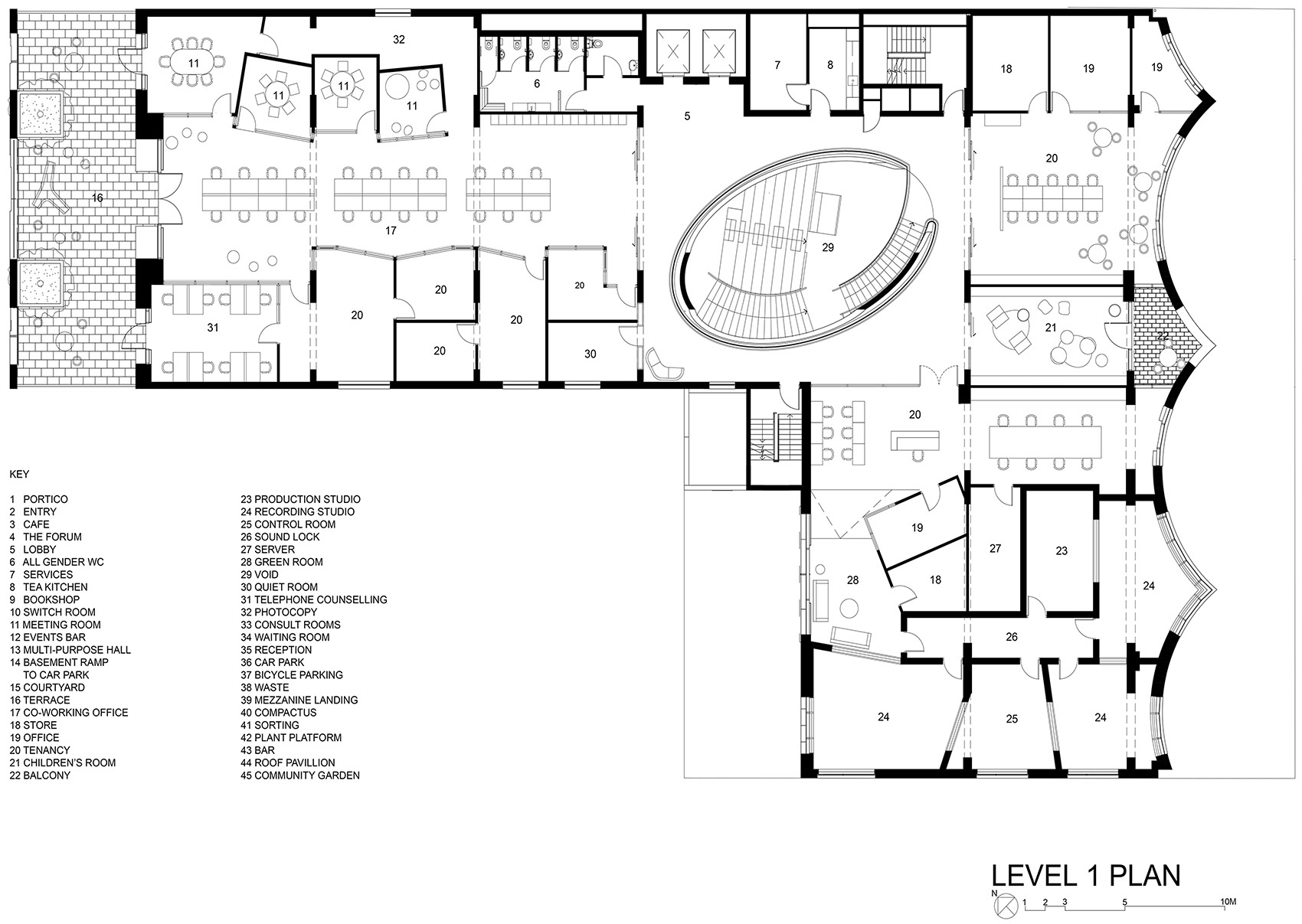 维多利亚傲娇中心丨澳大利亚丨BAU + Grant Amon-85