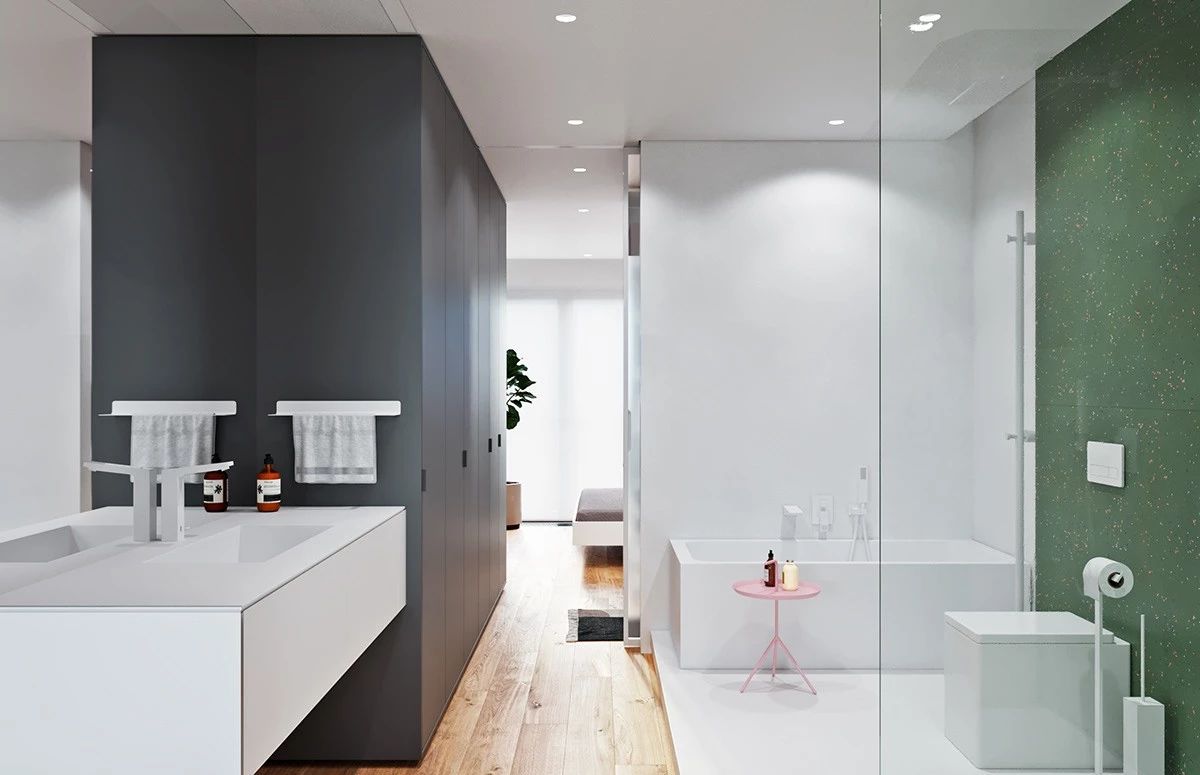 简约优雅的 78㎡一居室设计-68