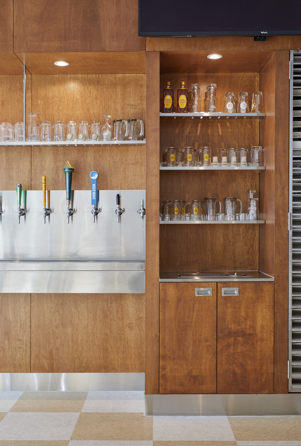 21 平现代复古风汉堡店 设计感与美味并存-12