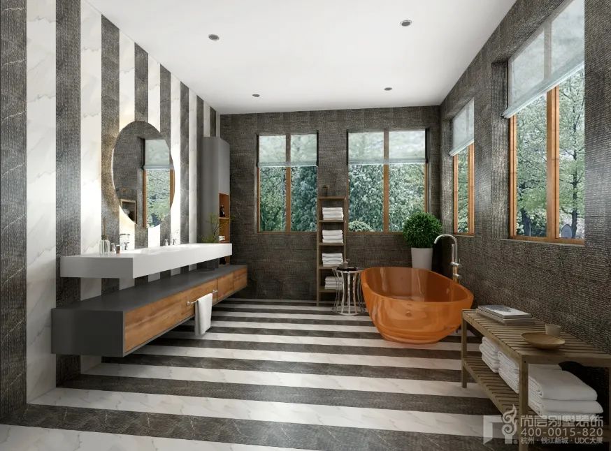 现代自然风别墅设计丨尚层别墅装饰-46