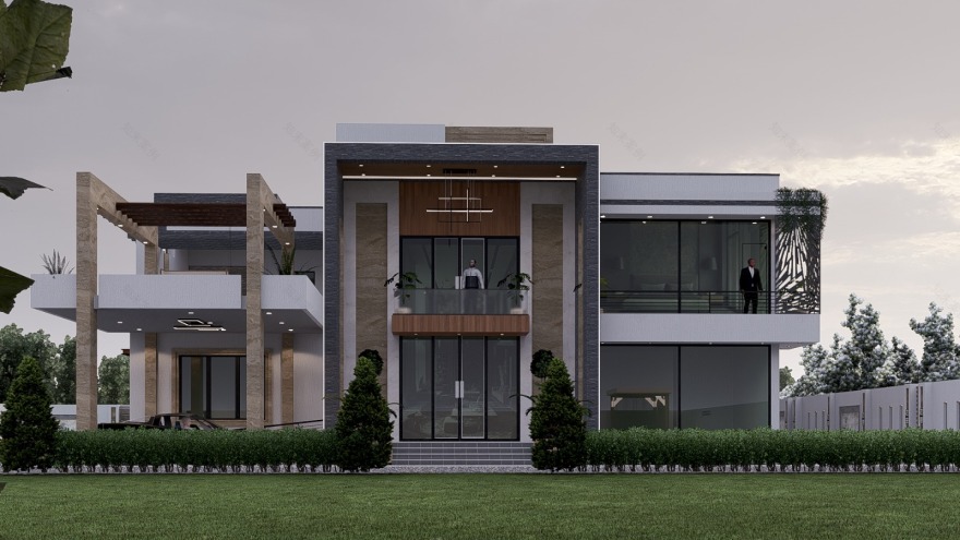 线性优雅:伊斯兰堡的一座别墅丨巴基斯坦伊斯兰堡丨Afkar Associates-3