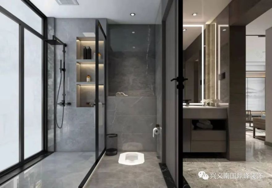 四季花城新中式别墅设计丨南国鼎峰装饰鼎墅设计-27