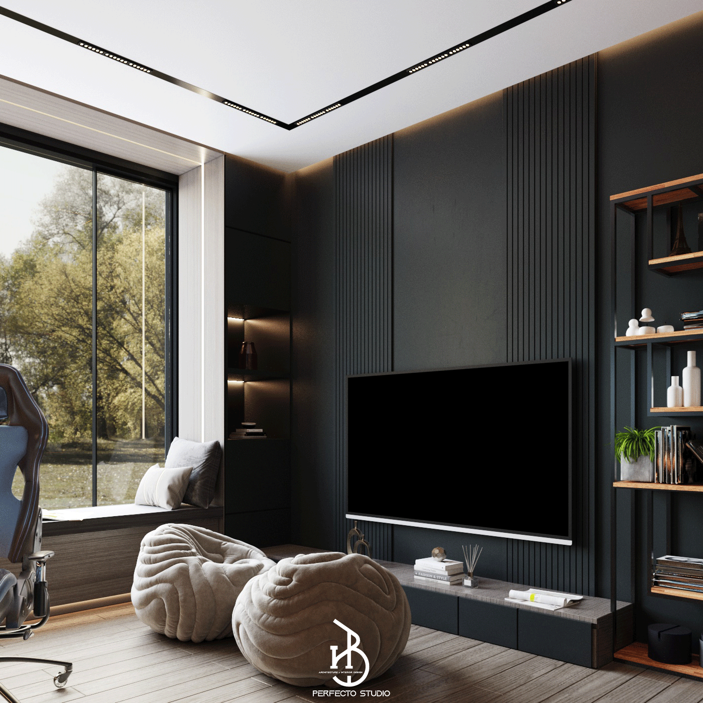 游戏卧室丨沙特阿拉伯丨Perfectostudio0-10