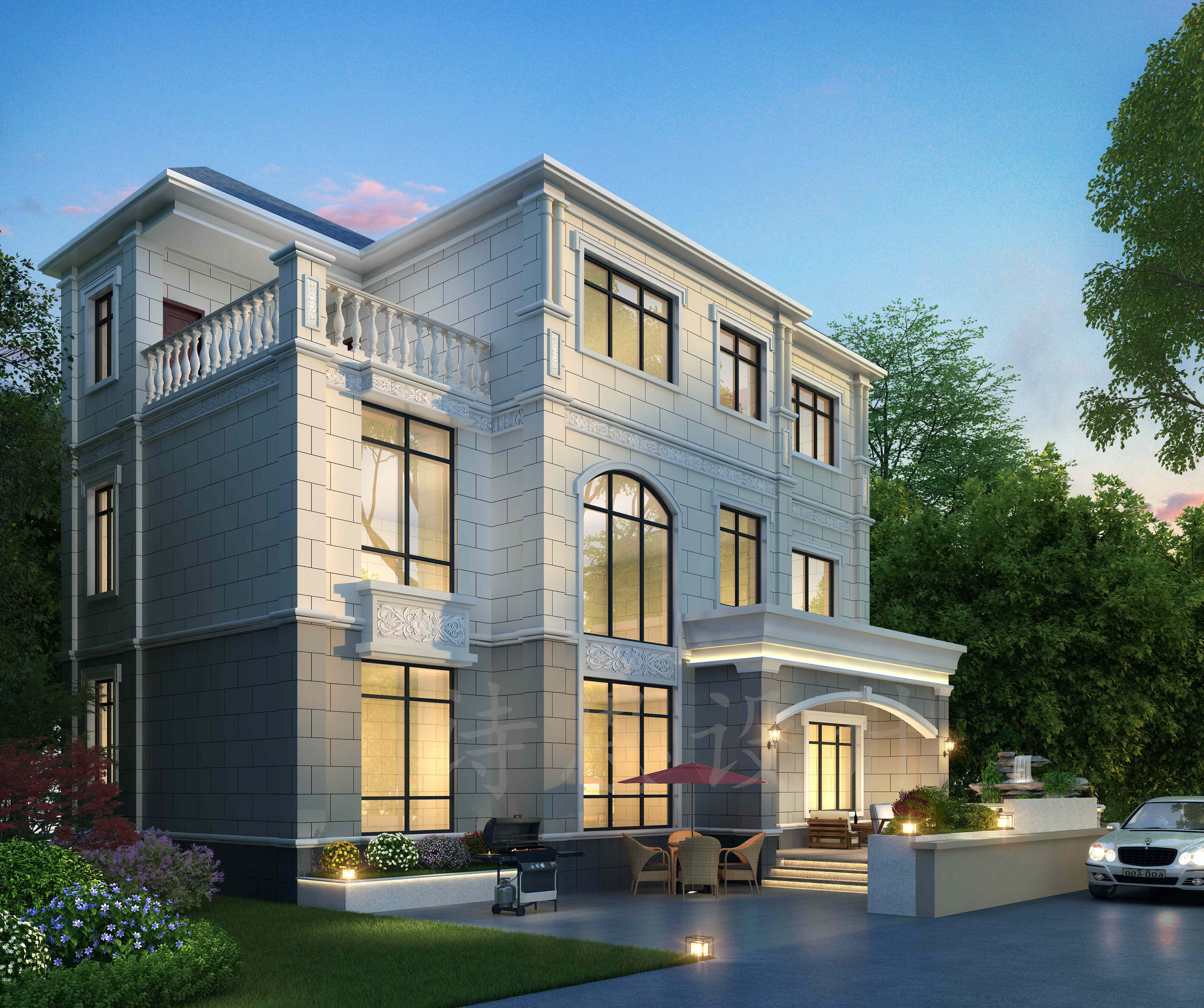 别墅室外设计案例——不为奢华，只为忠于自我-3