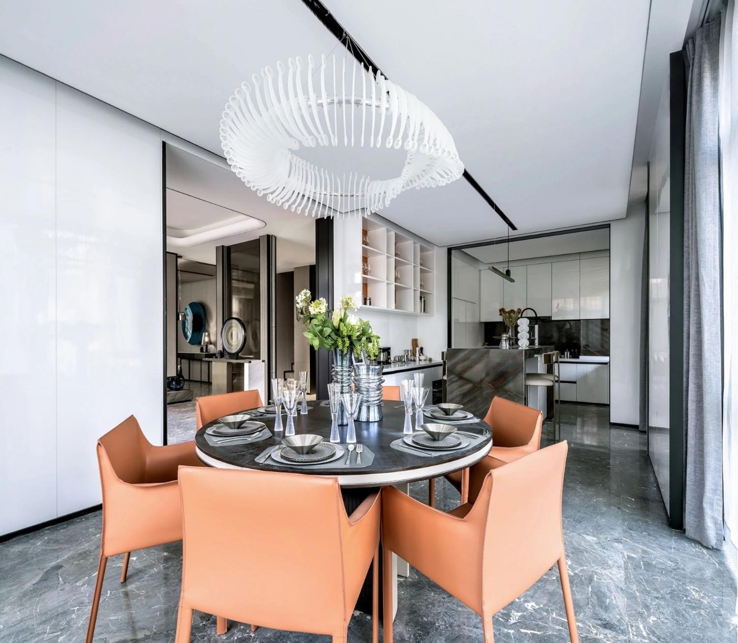 武汉招商公园1872项目B2地块8#样板房丨中国武汉丨明德设计-10