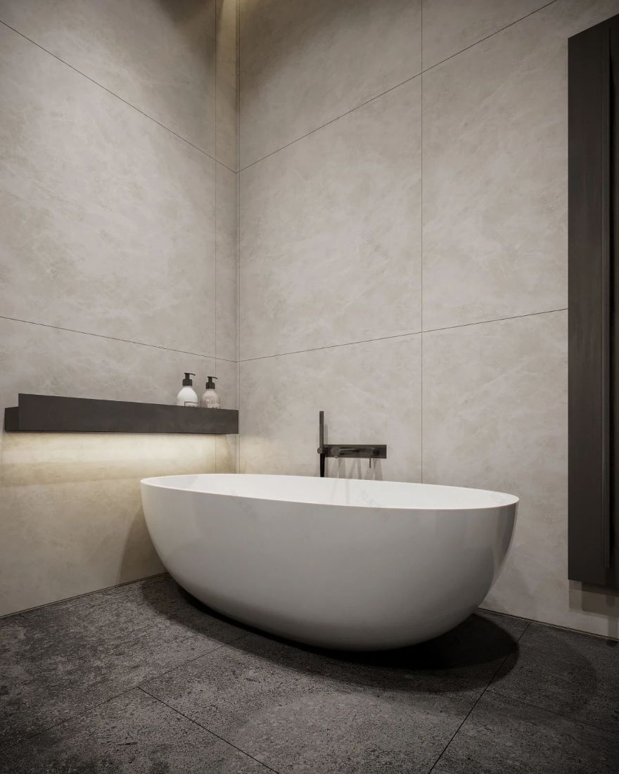 504㎡三层极简别墅设计丨LeQB Architects-45