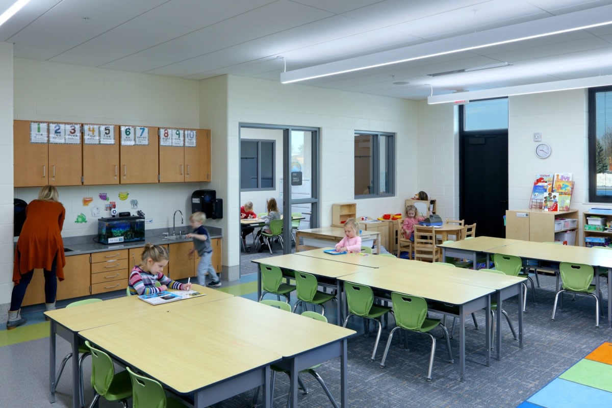 Allendale 幼儿中心丨美国密歇根丨GMB Architecture + Engineering-12