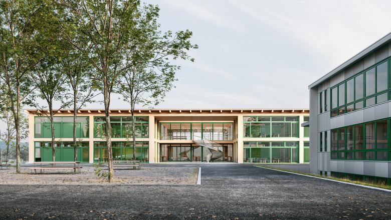 扩建杜利肯学校园区丨瑞士丨Gschwind Architekten AG BSA SIA-0