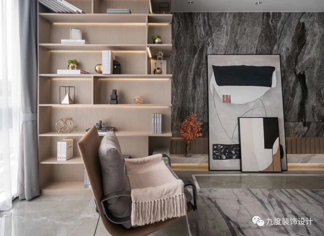 现代意式装点生活之美——中南南充原山名邸样板间设计-11