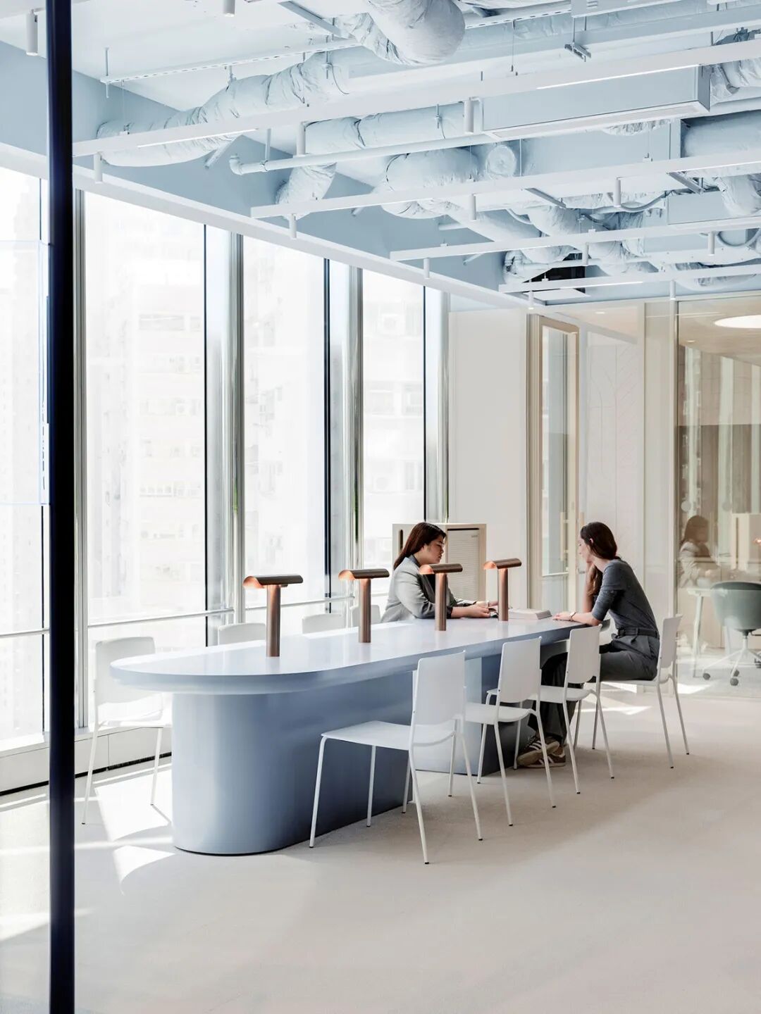 金融巨头的自然疗愈型办公美学 · Bean Buro丨中国香港丨Lorène Faure等团队,艺术设计Angel Hui-12