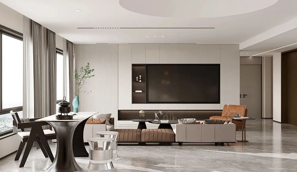 经纬府轻奢现代风设计-6