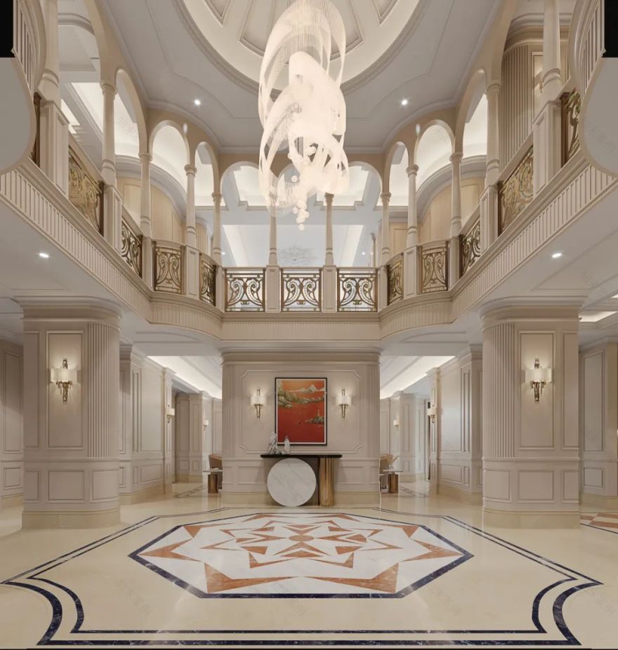 悦龙湾优雅法式别墅丨中国上海丨茧界设计(上海)有限公司-6