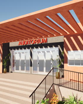 Auditorium polyvalent – 480 places