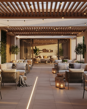 Lumina Lounge: A Symphony of Light & Luxury