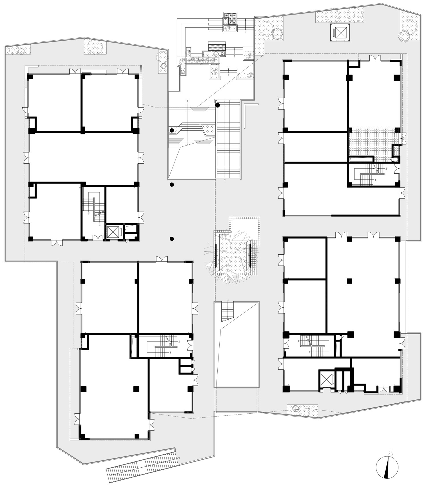 西安万科理想城北区小镇中心·池岛丨中国西安丨成都九十建筑设计有限公司-79